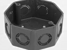 CAJA OCTAGONAL PVC, PROW