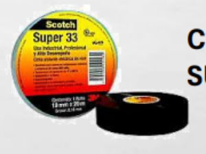 CINTA AISLANTE DE VINIL SUPER 33+