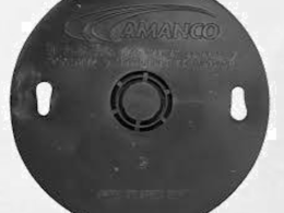 TAPADERA REDONDA PVC, Amanco